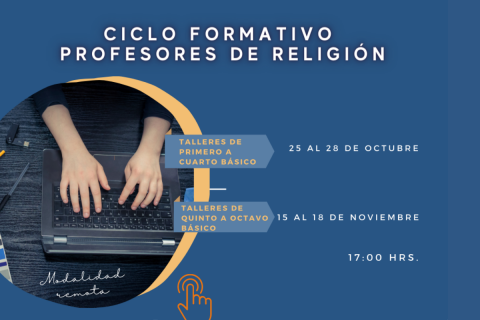 Ciclo Formativo online para profesores de religión