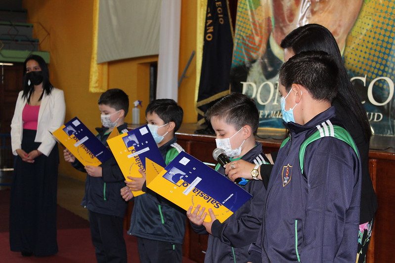 Ceremonia Aprendí a leer en Salesianos Concepción