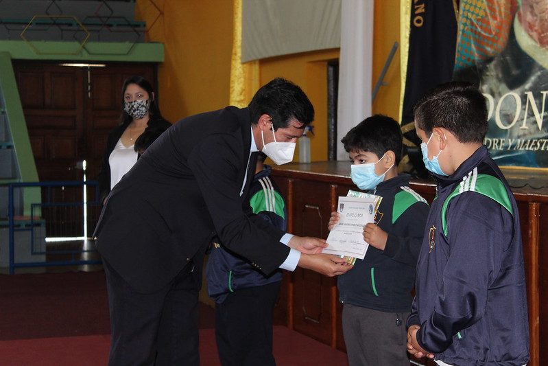 Ceremonia Aprendí a leer en Salesianos Concepción
