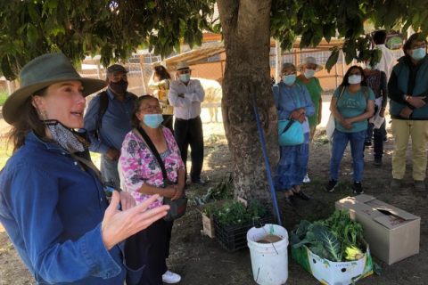 Escuela Agrícola de Catemu imparte talleres de permacultura a la comunidad