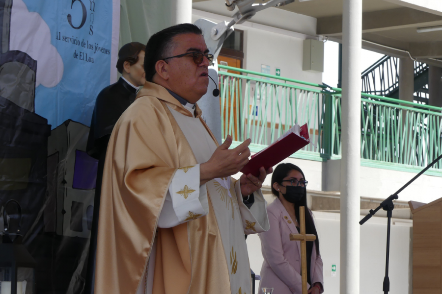 Eucaristía octavos básicos colegio Don Bosco Calama