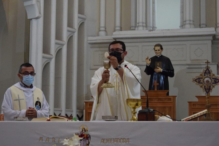 Familia Salesiana de Talca agradeció la vida de Don Bosco