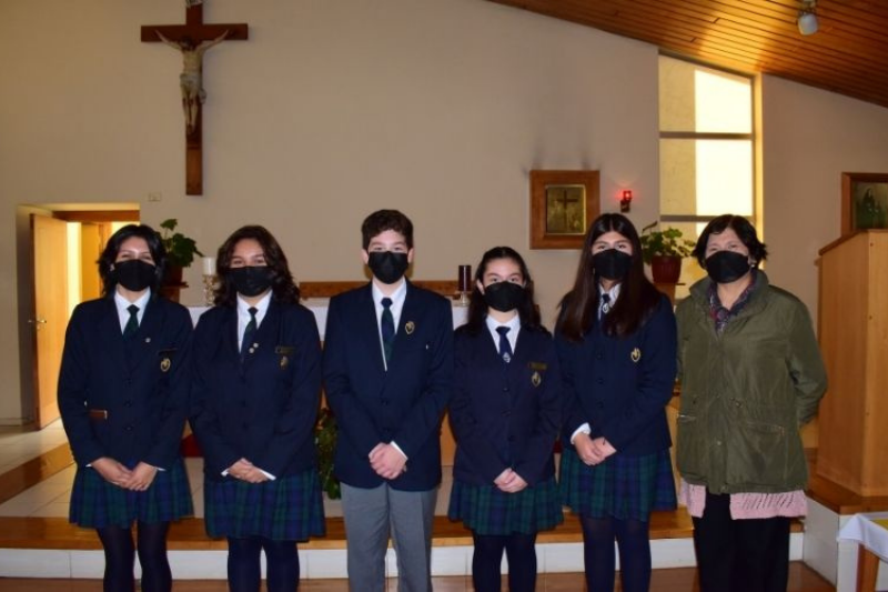 Representantes Instituto Salesiano de Valdivia participan de eucaristía colegios católicos