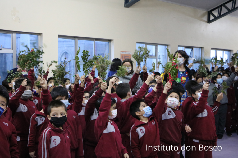 Colegios salesianos de Punta Arenas inician Semana Santa