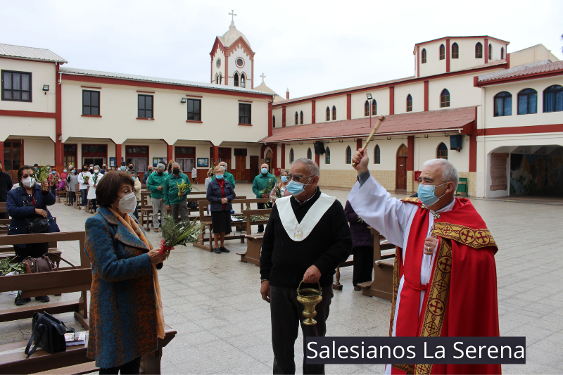 Obras salesianas de Copiapó, La Serena y Santiago celebran domingo de ramos