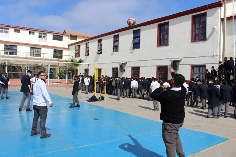 Salesianos La Serena celebró Día de la Convivencia Escolar con recreos deportivos
