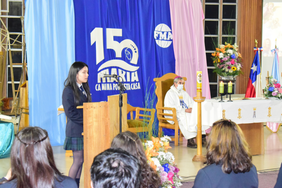 Familia Salesiana de Valdivia se reúne para celebrar a María Auxiliadora