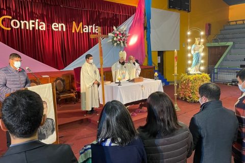 Salesianos Concepción conmemoró la solemnidad de la Virgen Auxiliadora