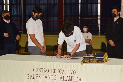 Salesianos Alameda recibió al nuevo Centro de Estudiantes