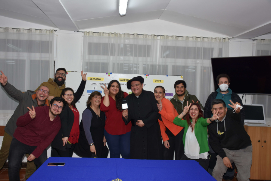 Liceo Monseñor Fagnano realiza sorteo Semana Salesiana 2022