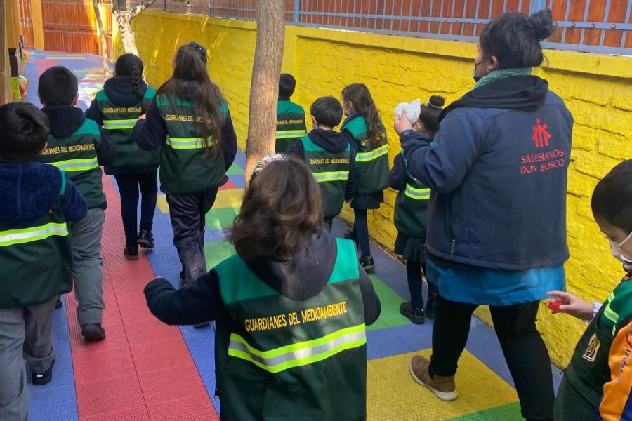 Colegio Domingo Savio inaugura primeros huertos escolares