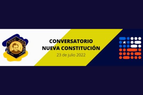 Participa en conversatorio sobre propuesta de nueva Constitución