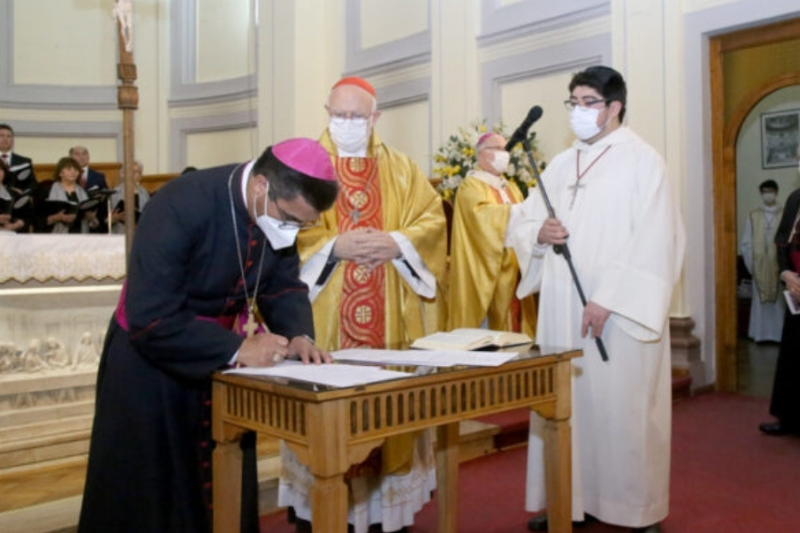 Toma de Posesión Obispo Óscar Blanco Diócesis de Punta Arenas