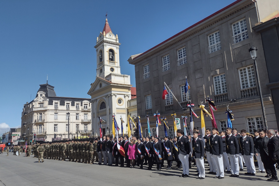 Desfile Semana Salesiana 2022 en Punta Arenas