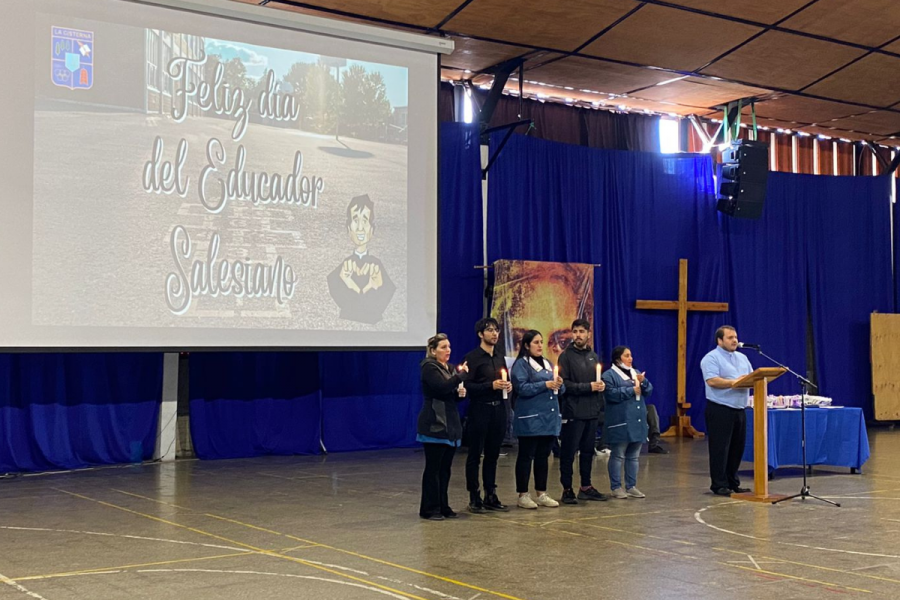 Presencia salesiana zona sur Santiago celebró a sus educadores