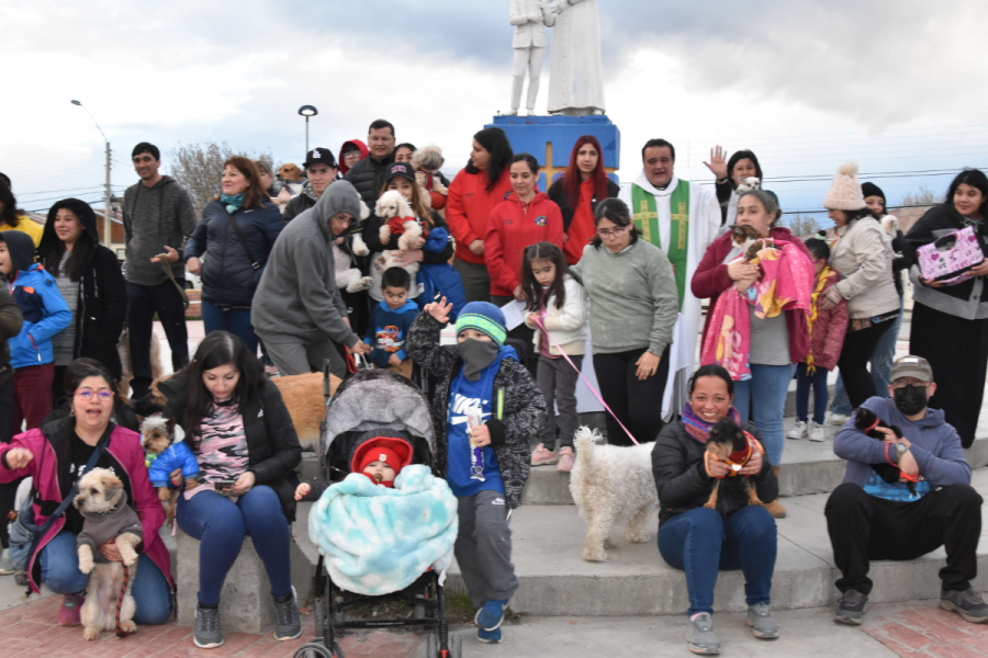 Celebración fiesta San Francisco De Asís en Puerto Natales