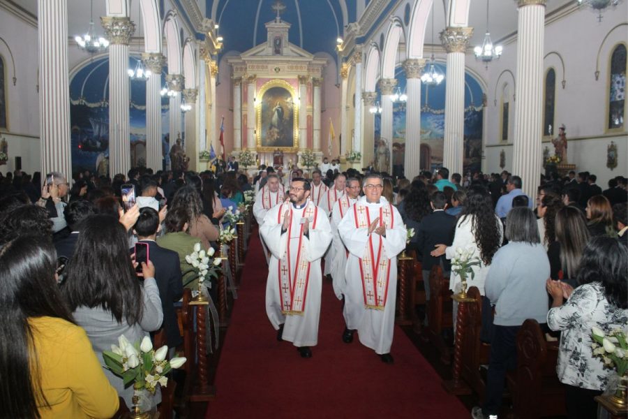 Salesianos Iquique celebró Te Deum por los 125 años de la Presencia en la Región