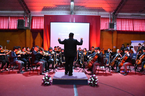 Primer concierto de Orquestas Salesianas en Puerto Natales
