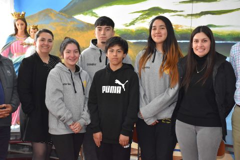 Representantes de Pastoral Juvenil visitaron Liceo Monseñor Fagnano