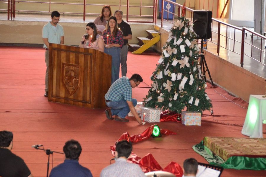 Salesianos Alameda: docentes y asistentes viven liturgia de Navidad