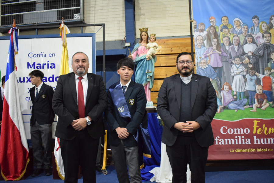 Centro de Estudiantes 2023 tomó posesión en Salesianos Talca