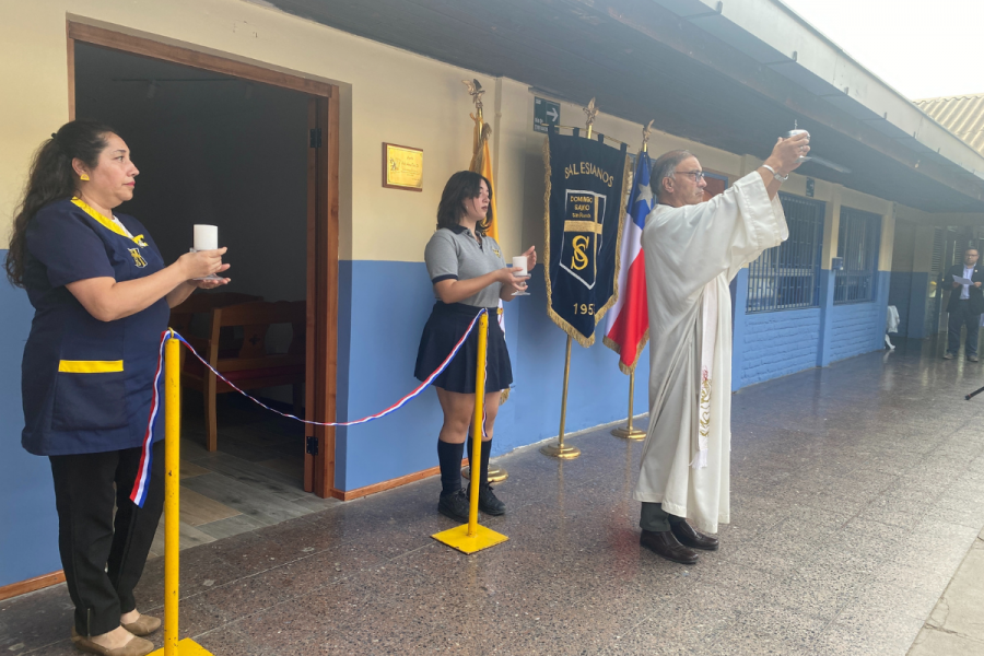 Domingo Savio San Ramón inaugura capilla en honor a P. Antonio Doná