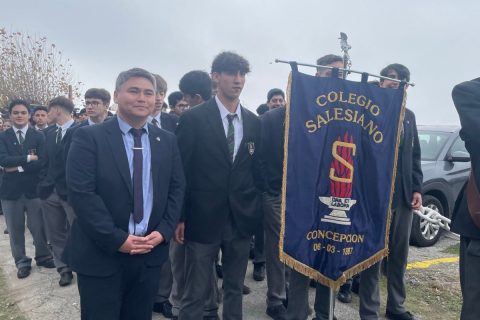 Salesianos Concepción participa en homenaje a héroes de Iquique