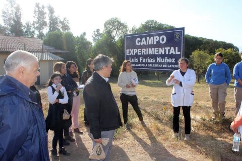 Salesianos Alameda realiza visita a Escuela Agrícola de Catemu