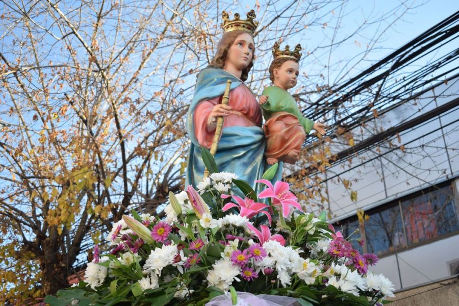Obras salesianas celebran con procesiones a María Auxiliadora