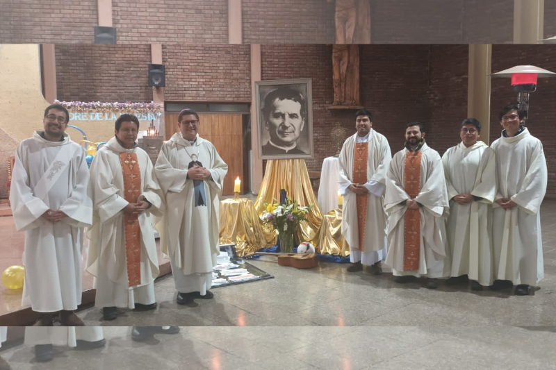 Comunidad parroquial “Jesús el Señor” celebró a Don Bosco