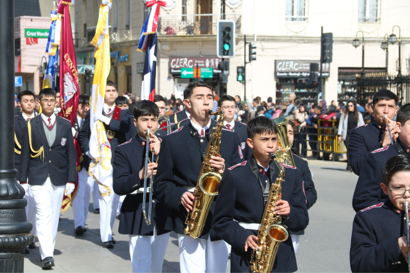 Desfile Salesiano en Punta Arenas
