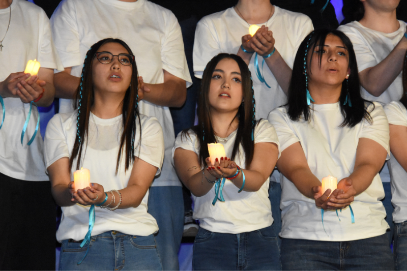Liceo Monseñor Fagnano de Puerto Natales celebró séptimo Festival de la Familia