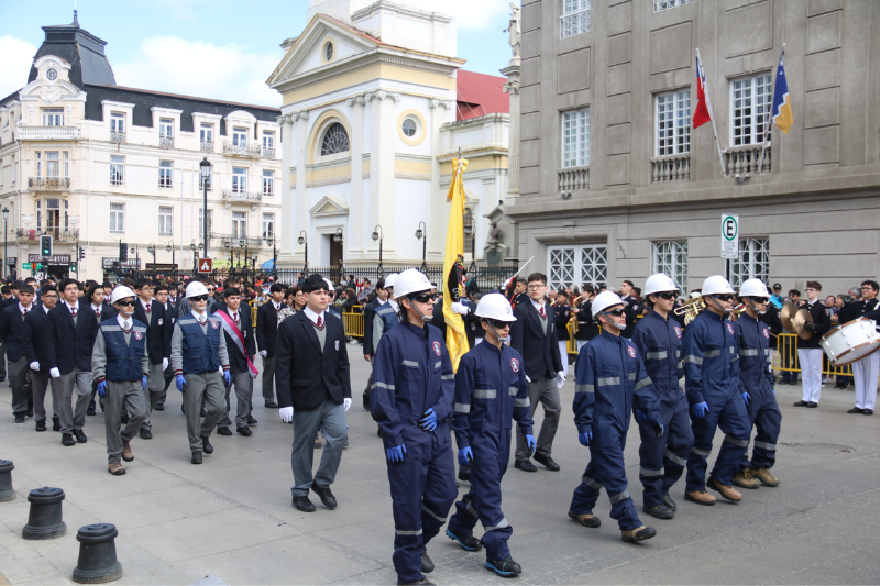 Desfile Salesiano en Punta Arenas