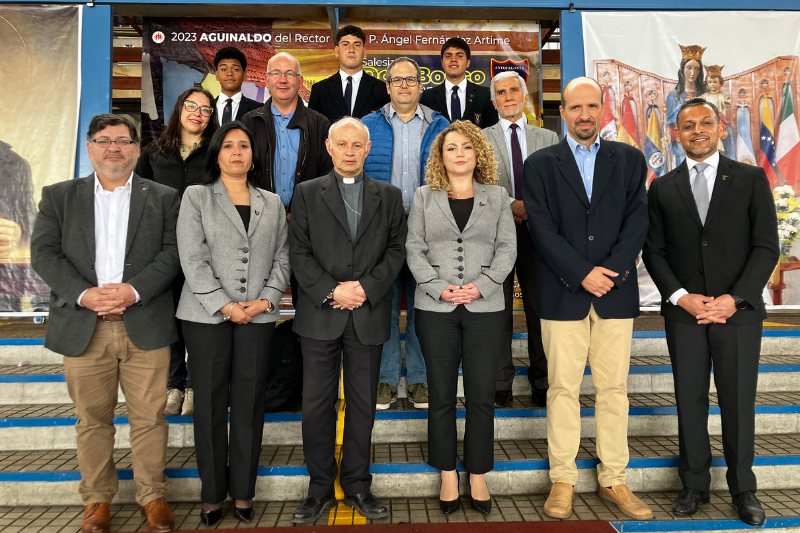 Colegios de Calama y Antofagasta firman convenio con Salesians Sarriá de España