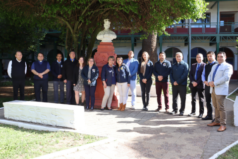 Representantes Colegio Domingo Savio de San Ramón visitaron Salesianos Linares