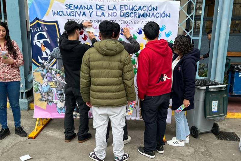 Semana Educación Inclusiva y No Discriminación en Salesianos Talca