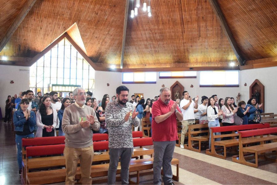 Trabajadores de Salesianos Talca celebraron el nacimiento de Jesús