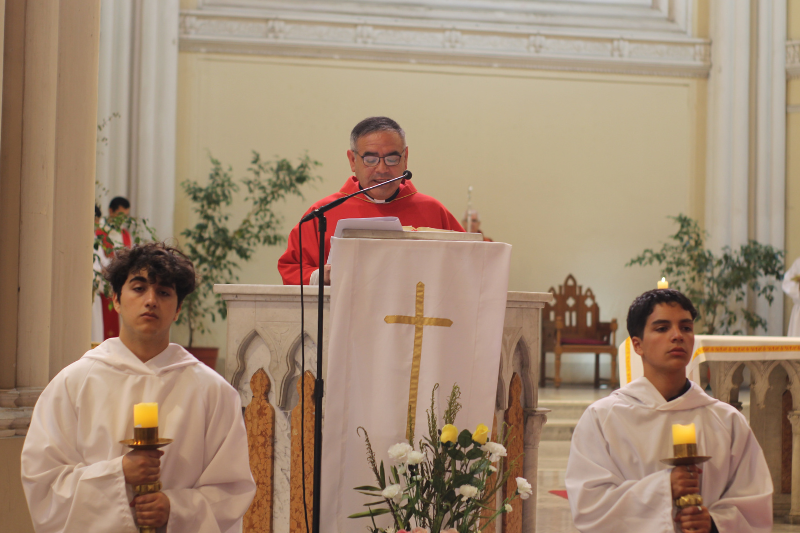 Jóvenes de Salesianos Alameda recibieron sacramento de la Confirmación