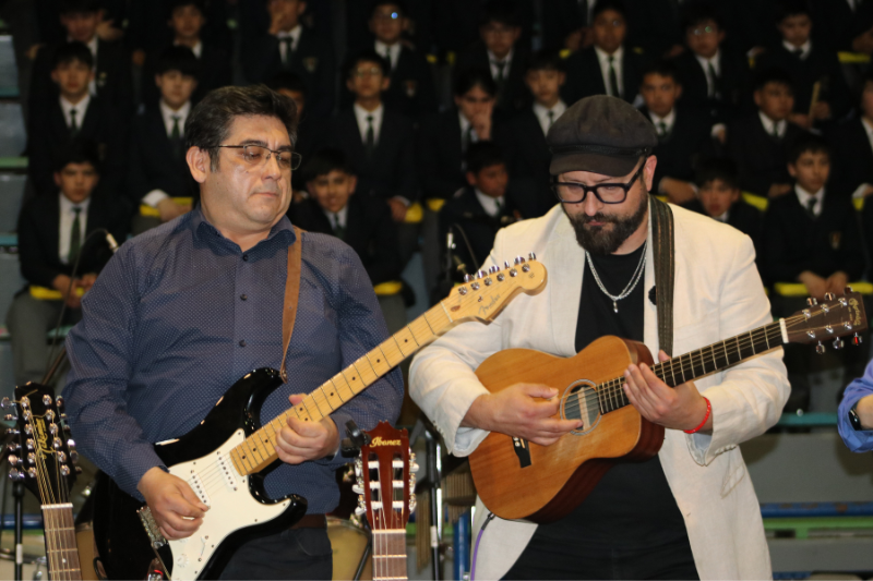 Salesianos Concepción e IDB Punta Arenas conmemoran a Santa Cecilia