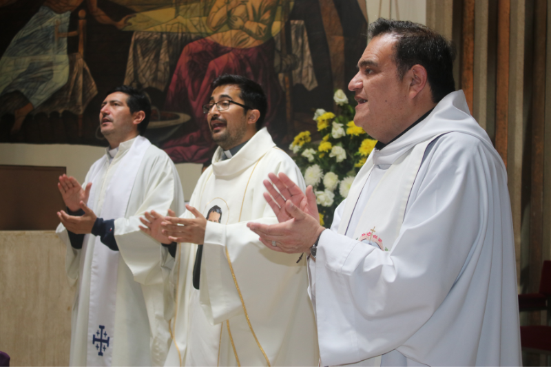 P. Daniel Cerda visitó Salesianos Concepción