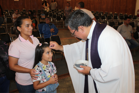 Don Bosco Antofagasta celebra Miércoles de Ceniza