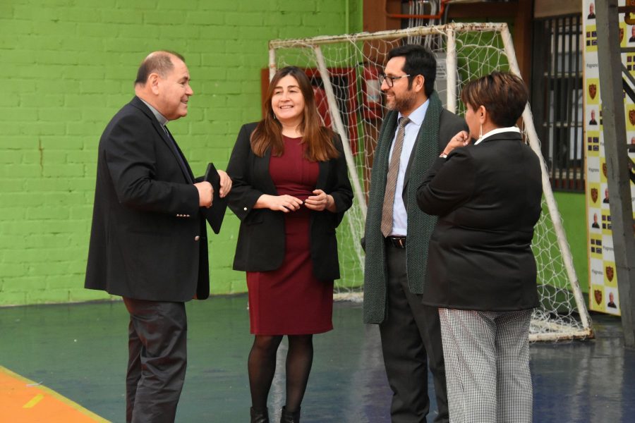 P. Nelson Moreno realiza visita inspectorial a Liceo Monseñor Fagnano
