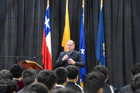 P. Nelson Moreno realizó Visita Inspectorial a Liceo San José Punta Arenas