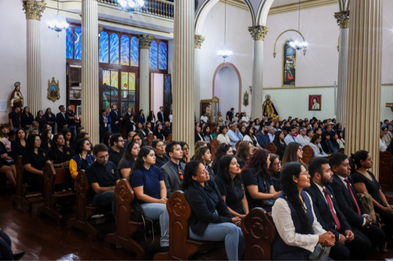 Salesianos Alto Hospicio participa en inicio año escolar diócesis de Iquique