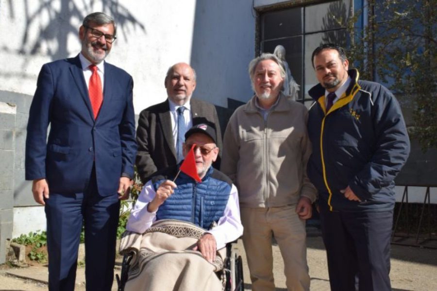 P. Sergio Body visita Instituto Salesiano de Valdivia