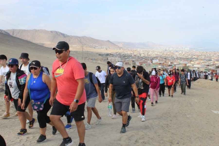 Obras de Puerto Natales y Antofagasta celebran Día de la Actividad Física