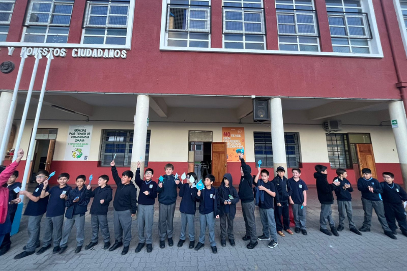 Liceo Manuel Arriarán Barros conmemora Día Internacional del Agua