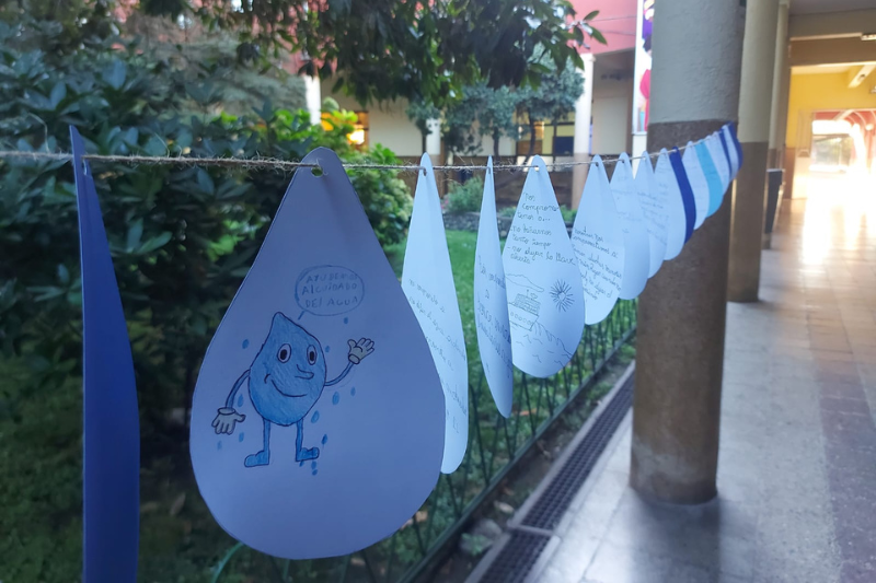 Liceo Manuel Arriarán Barros conmemora Día Internacional del Agua